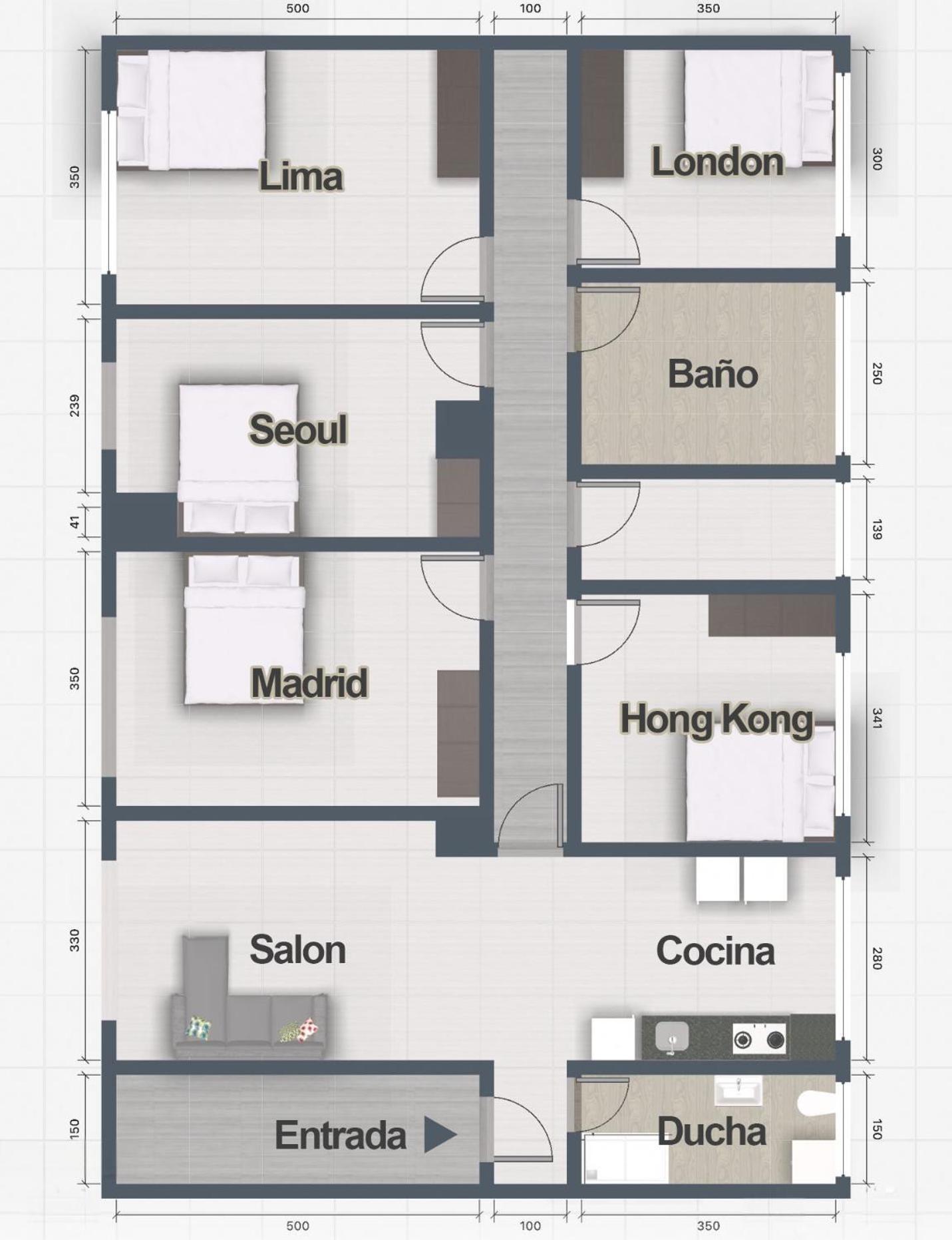 Habitación en casa particular Asthet Sevilla *